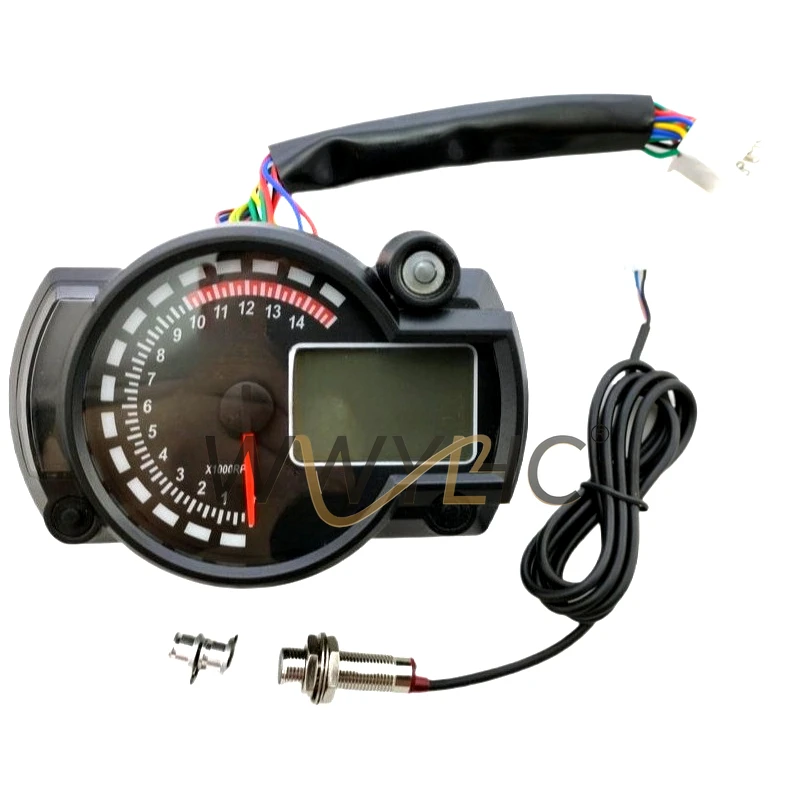 Suitable for Waterproof LCD Instrument Panel, Motorcycle Code Table, Digital Odometer, Speedometer