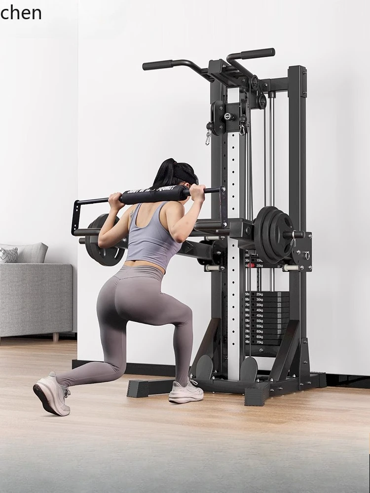 LXC High Pull Down Lat Machine Home Gym Equipment Multi-Functional All-in-One Small Flying Bird Comprehensive Trainer
