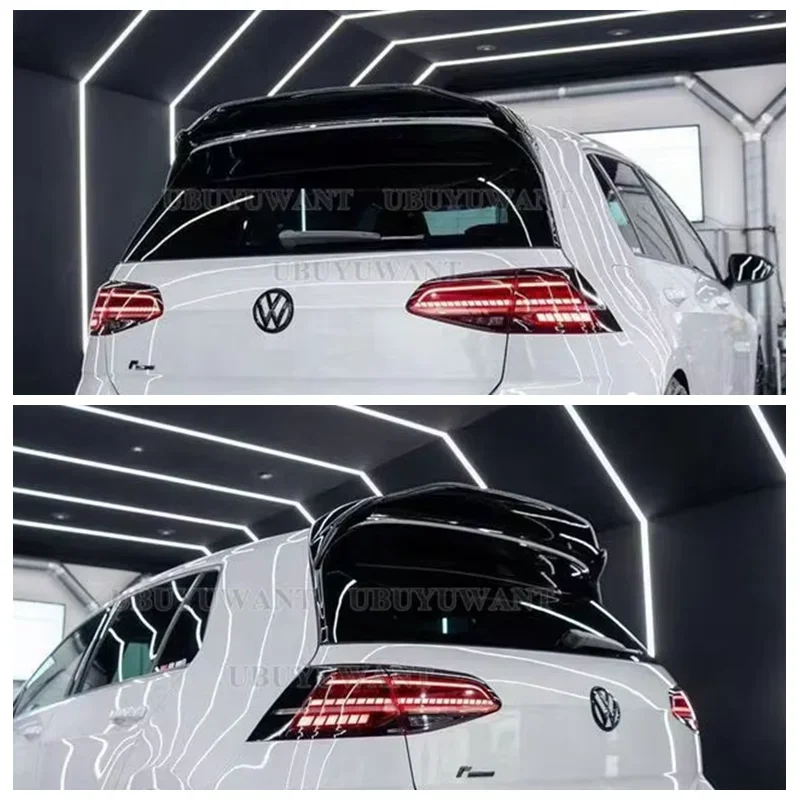 UBUYUWANT Für Volkswagen GOLF7 MK7 7.5 GTI/R 2014-2019 Aspec Ppv400 Hochwertiger ABS Auto-Dachspoiler