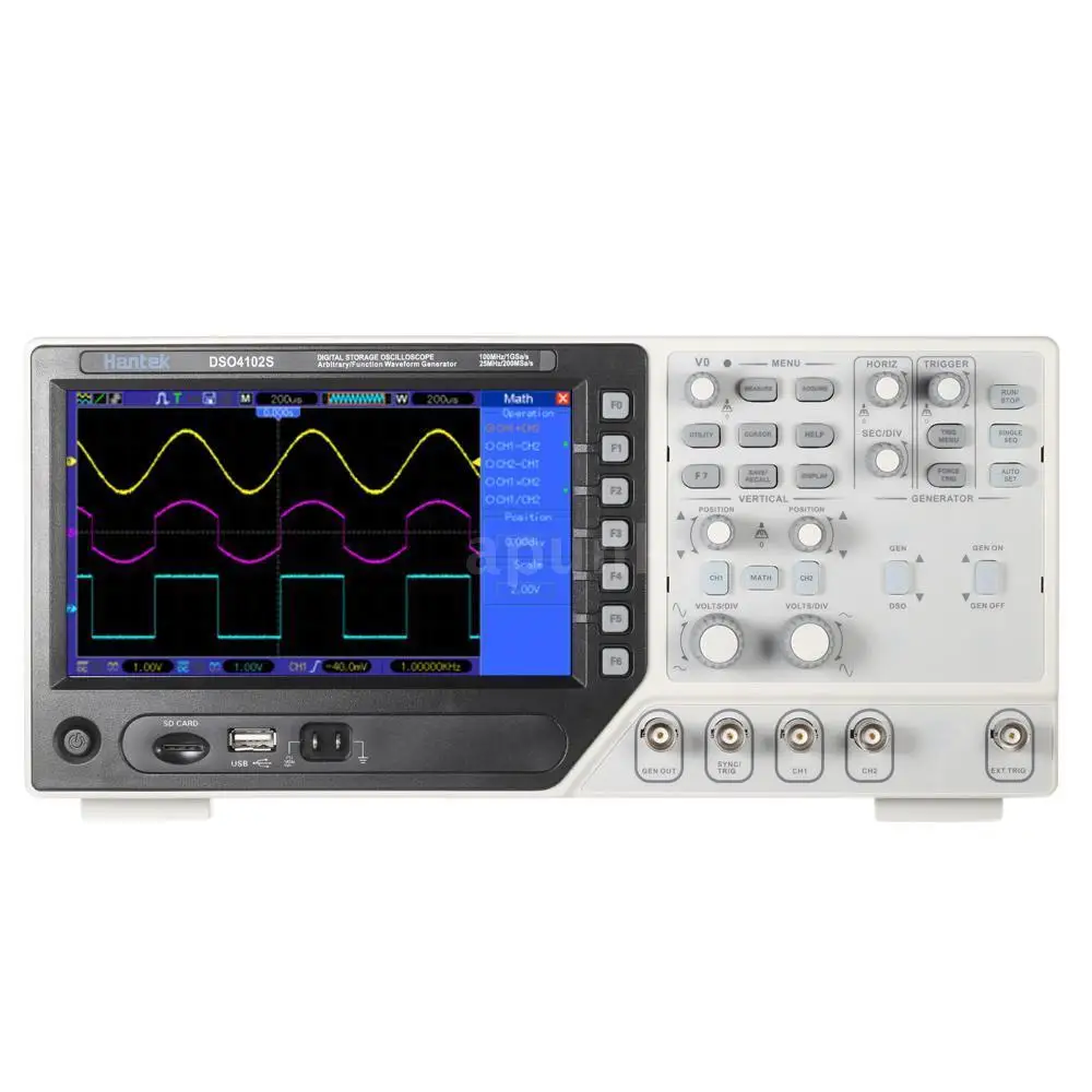 Hantek DSO4102S Newest Digital Storage Oscilloscope 7