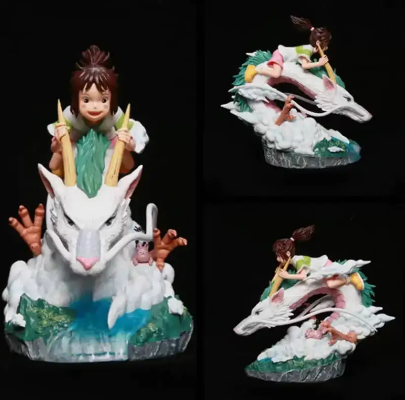 

New In Stock Anime Figure Ogino Chihiro And Nigihayami Kohakunushi Action Fiugre Pvc Model Doll Customized Collectible Toy Gift
