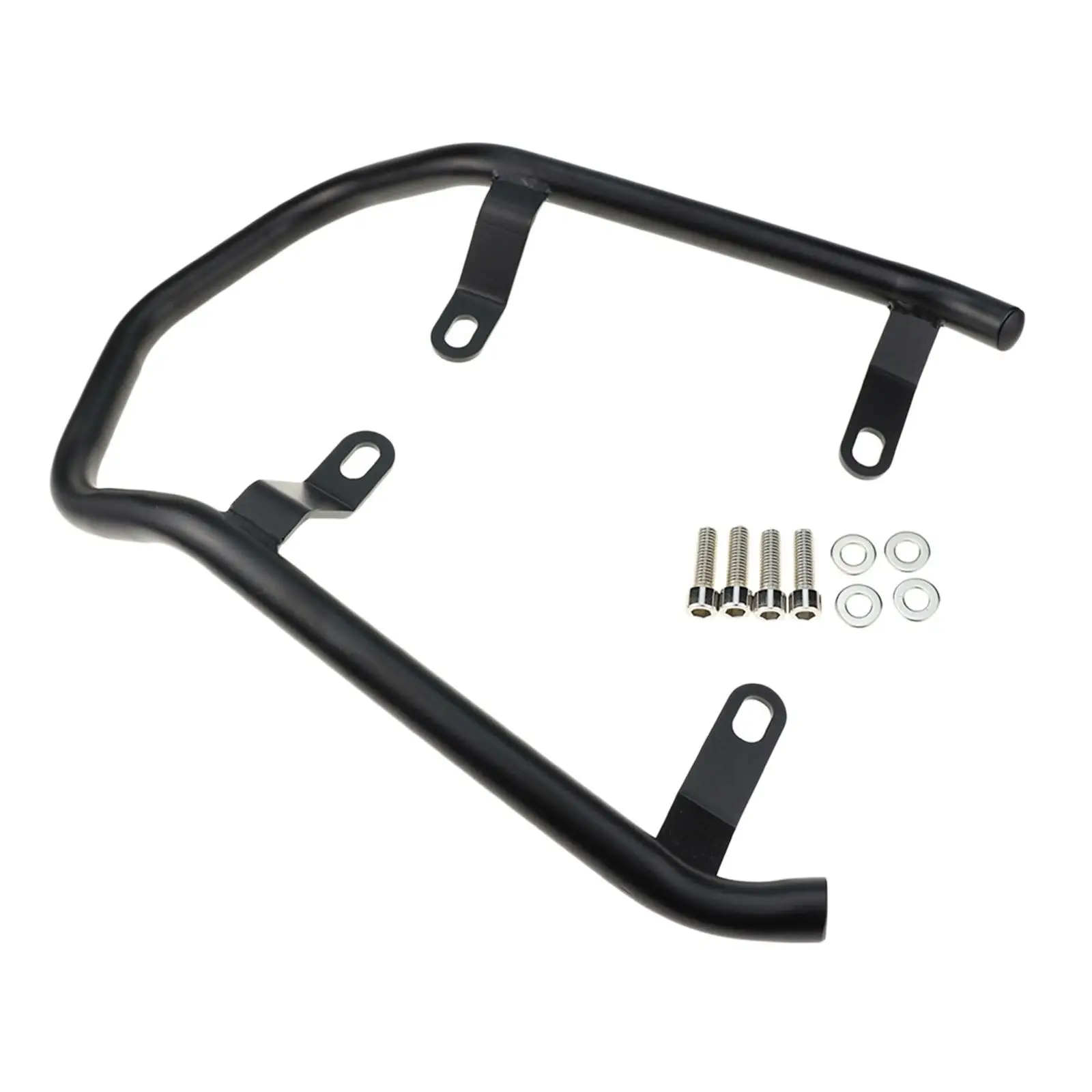 

Black Motorcycle Rear Passenger Grab Bar Handle Armrest for R