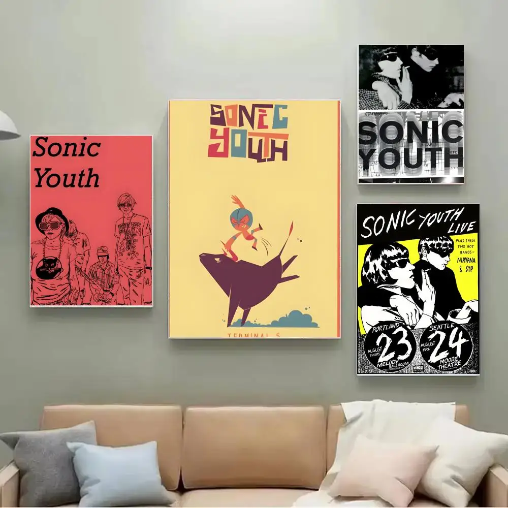 Experimental Rock Singer Sonic Youth-Band Poster Poster pain
