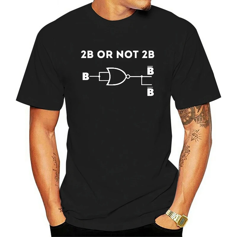 Hot Summer Sale Fashion 2B Or Not 2B Funny Nerd Maths Physics Science Geek Unisex T-Shirt T Shirt Cotton