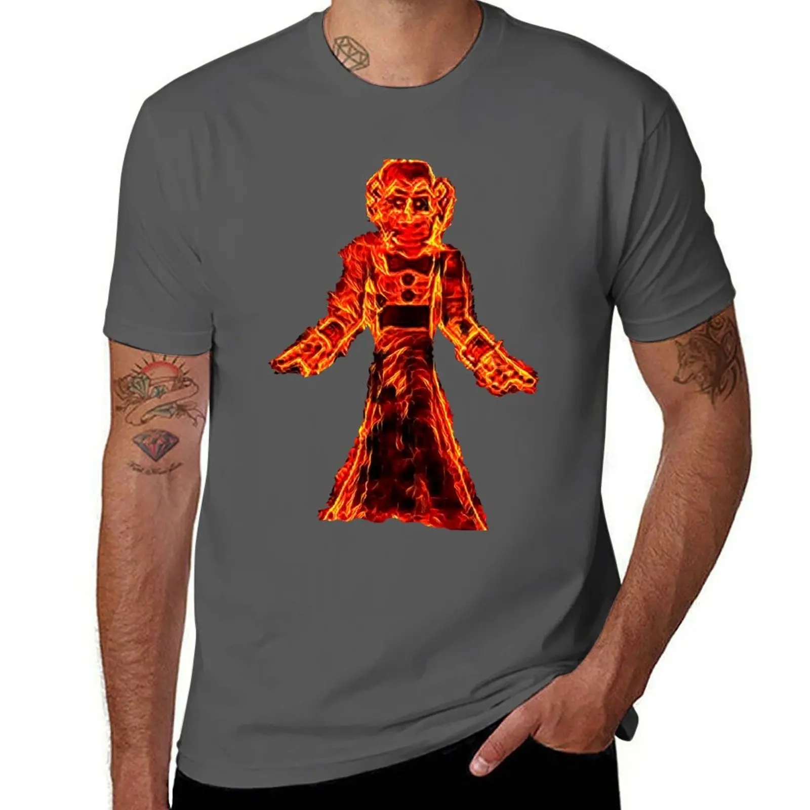 

Zozobra burning art T-Shirt man t shirt graphic man t shirt designer cotton t shirts high quality T-Shirt