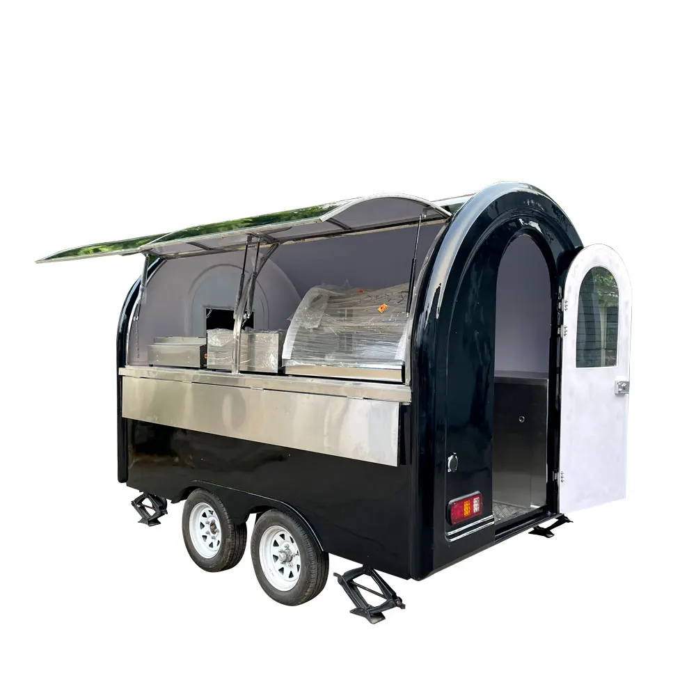 2023 Best Selling Outdoor Food Truck with Full Kitchen Concession Food Trailer Mobile Fast Food Trailer