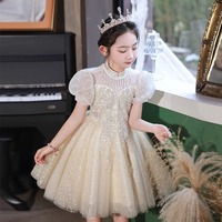 Luxury Dresses for Girl Ball Gown Party Dress for Wedding Dresses  15 Year Old Dress Children Clothes Girl Sukienka Gowns