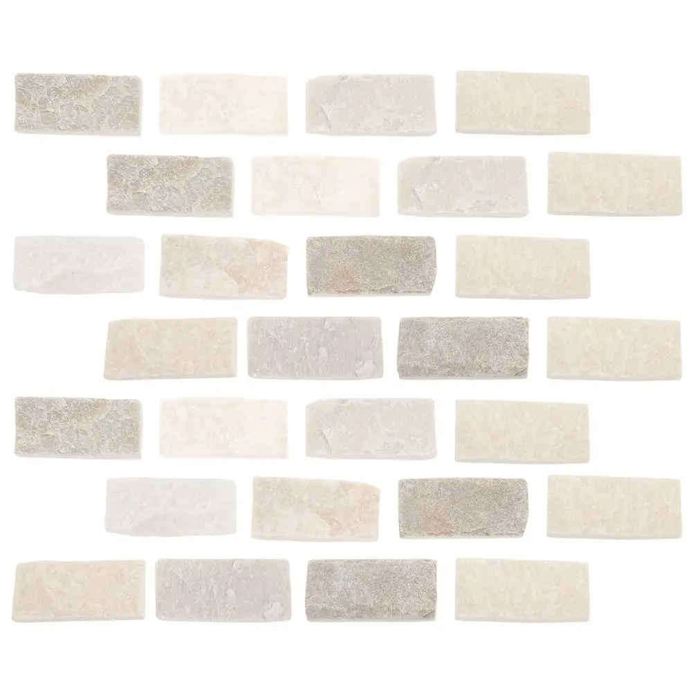 

40 Pcs Miniature Sand Table Architectural Decoration Realistic Simulation Bricks for Aquarium Indoor Garden Desk