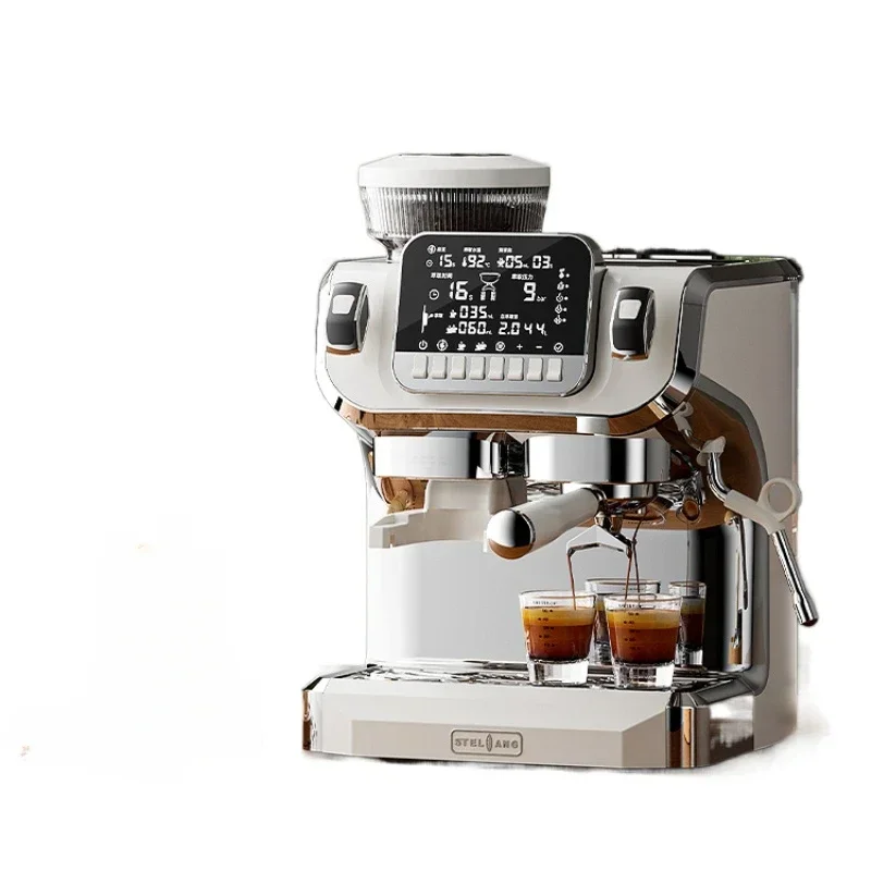 L ST-520 coffee machine, small househo Italian fully semi-automatic grinding integrated machine, commercial coffee machine