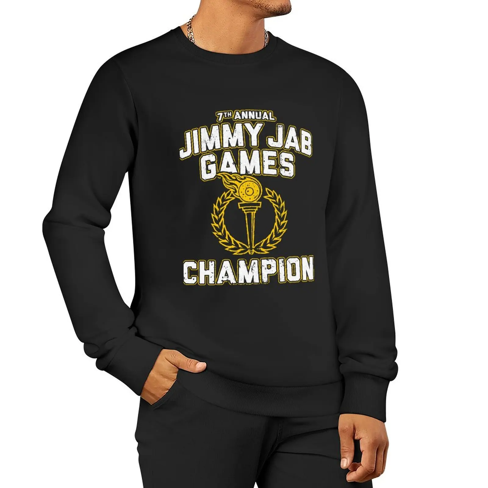 Jimmy Jab Games Champion Pullover Hoodie fashion men tracksuits korean clothes men's sweatshirt