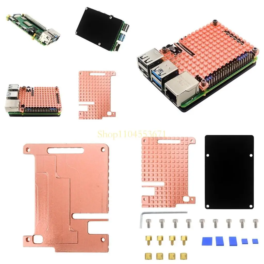 

Бестселлер Easy Installation Медной радиатор пассивного охладителя для 4B