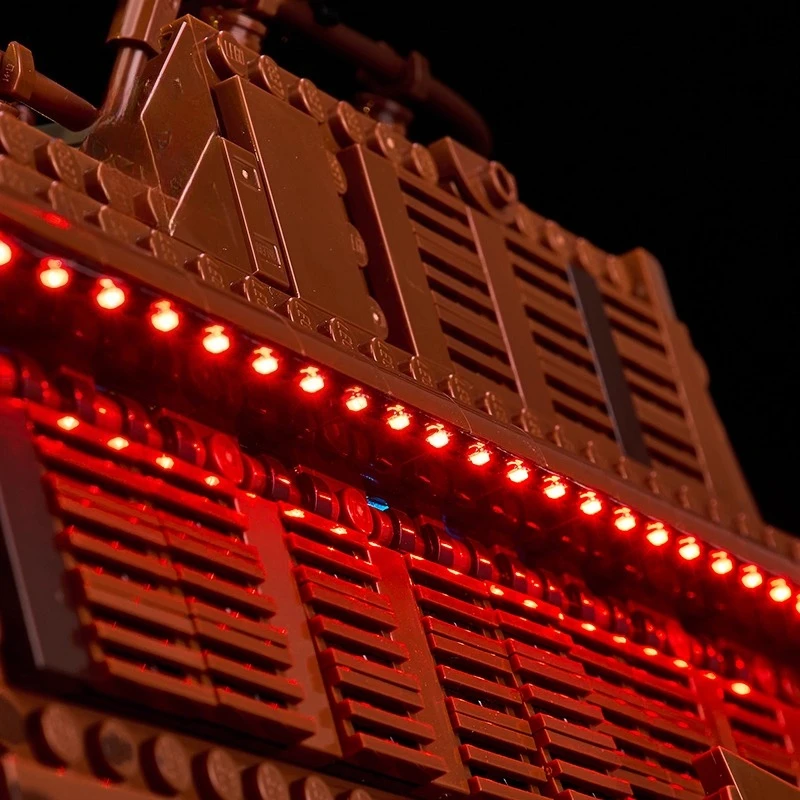 Nenhum modelo de conjunto de iluminação LED adequado para LEGO Jabba's Sail Barge 75397 (excluindo blocos de construção)