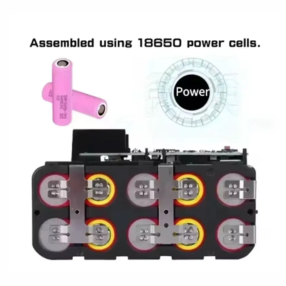 2026 Neues Modell für Milwaukee M18 18V 6.0AH M18 -1815-1850 2646-20-21CT für Milwaukee 18650 Werkzeug Wiederaufladbare Lithium-Batterie – Detail 4