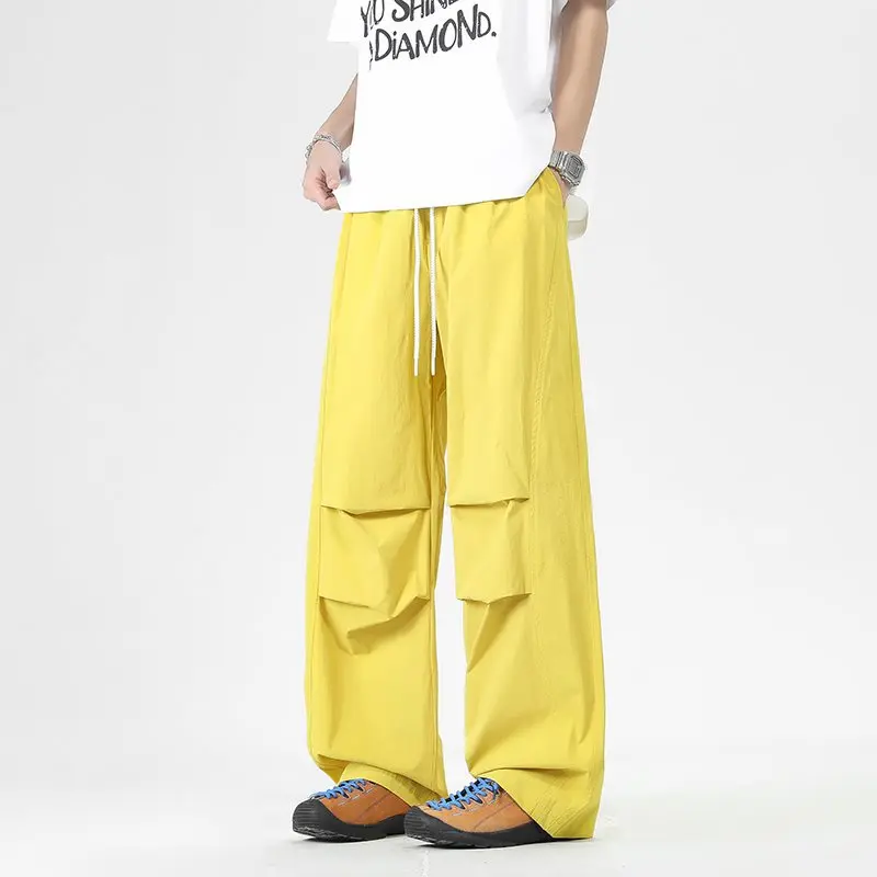 

Loose Men's Workwear Pants American Trendy Brand Outdoor Functional Spring Autumn Winter Vintage Paratrooper Casual Trousers