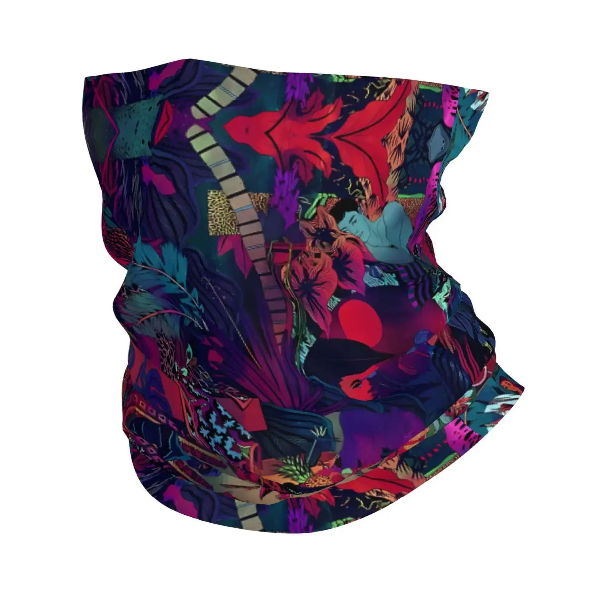 Glass Animals Scarf Neckerchief Neck Face Mask Polyester