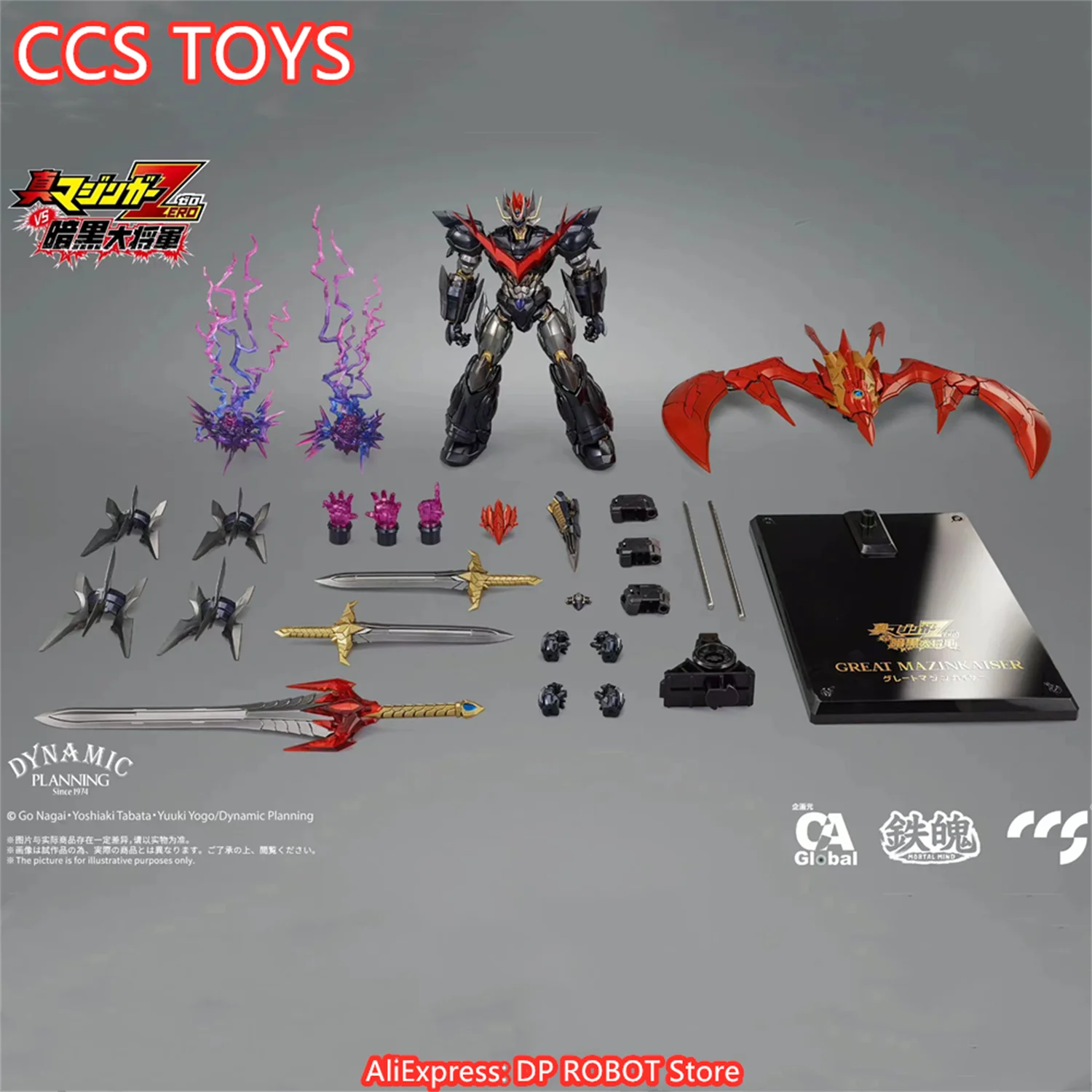 【IN STOCK】Transformation Original CCS TOYS ZERO MORTAL MIND Mazinkaiser Dynamic Super Robot Alloy Action Figure