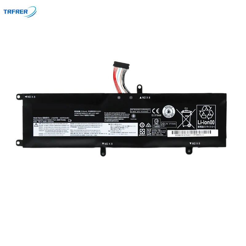 Аккумулятор L14M4PB0 L14S4PB0 для ноутбука Lenovo Rescue er 14 15 14ISK 14ISE 14IFI 15ISK 60 Втч 4050 мАч