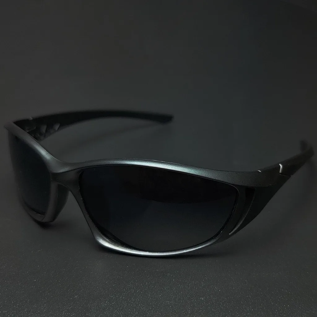 New Y2K Sports Polarized Sunglasses Outdoor Simple Shades Wrap Around Cycling Shades Windproof Punk Driving Eyewear