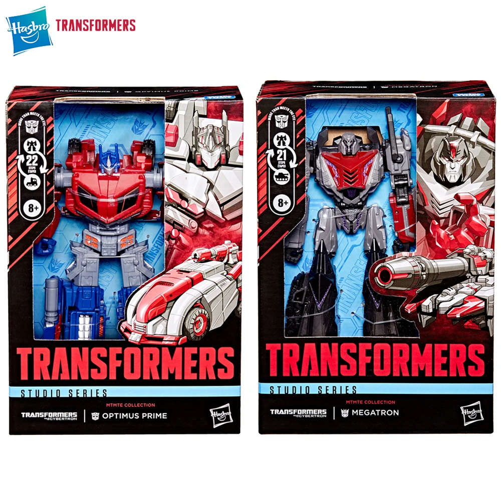 

[In-Stock] Hasbro Transformers Studio Series War for Cybertron Optimus Prime & Megatron 16.5cm Voyager Class Figure Model Toys