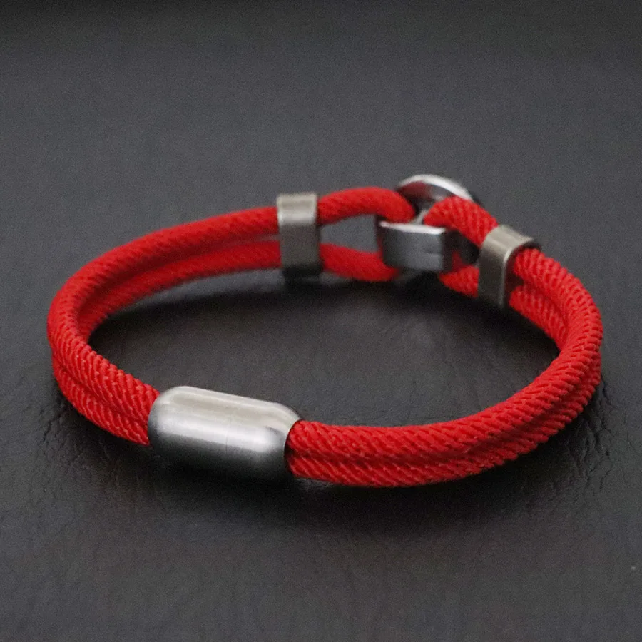 Pirate Style Nautical Compass Bracelet With Strong Magnetic Buckle Vintage Viking Bilayer Milan Rope Wrap Braslet Gift For Him view 4