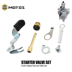 ZS MOTOS For Mikuni VM22 Starter Set Spigot Choke Lever Assembly For YAMAHA YBR125 Lever Starter VM22 Carb 125cc 3D9-14905-00