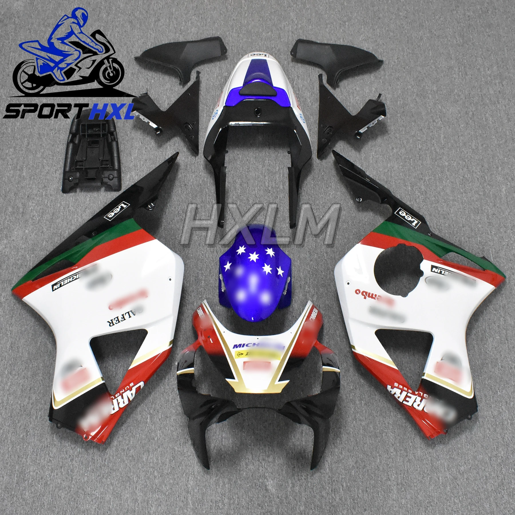 Fairing For HONDA CBR954RR CBR 900 954 RR CC green red 954RR 2002 2003 18No.57 Frame CBR 900RR CBR954 RR CBR900RR 02 03 Body