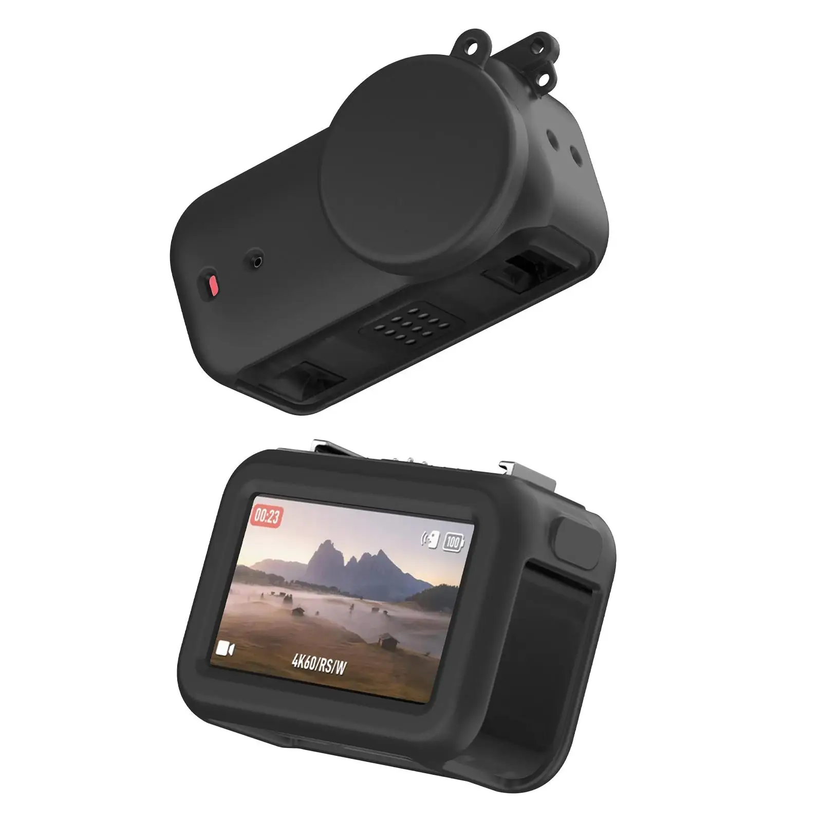 Image of PULUZ 3-in-1 Silikon-Schutzhülle für DJI Osmo Nano, Action-Kamera-Übertragungsmodul, Objektiv und Körper, vollständige Schutzschale