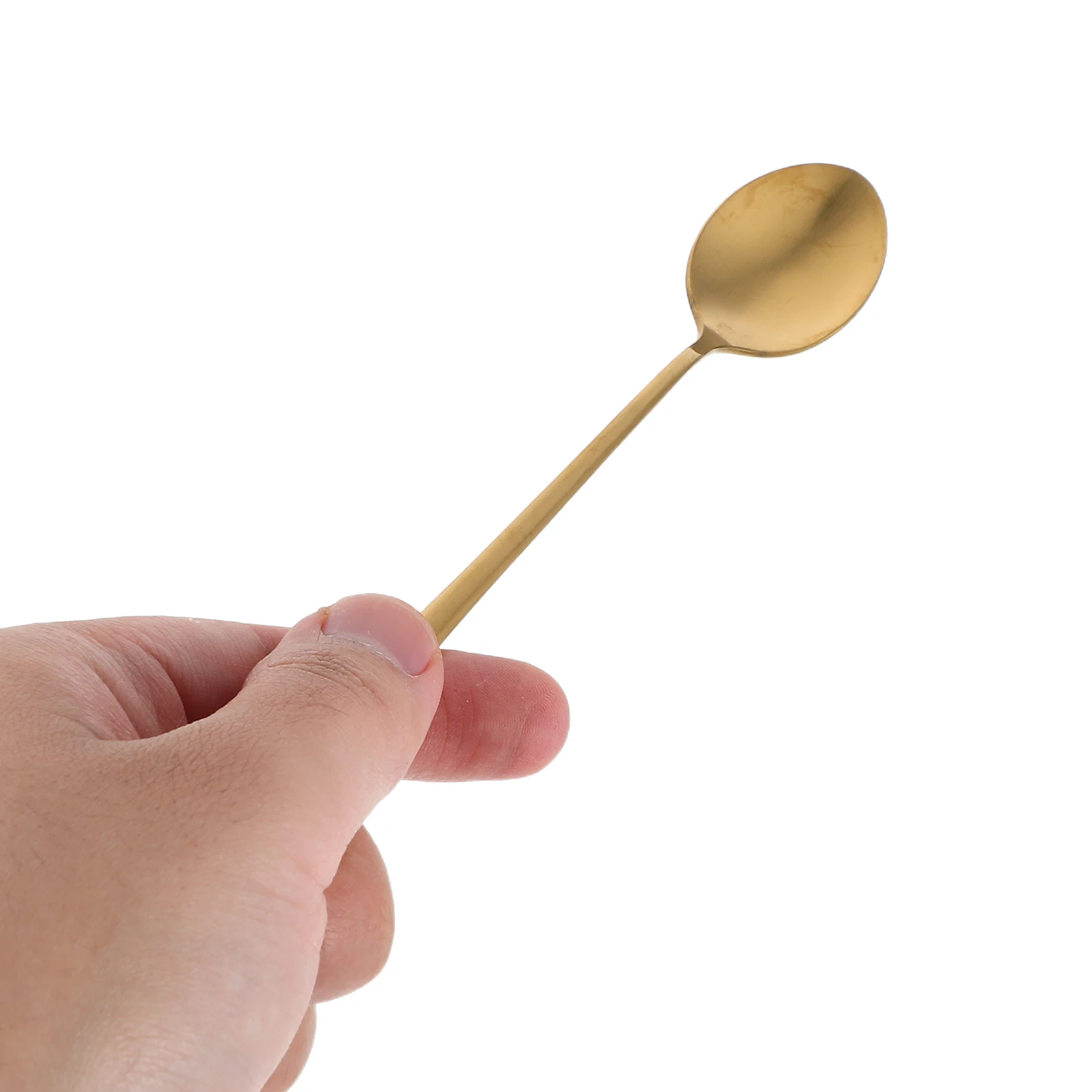 

2pcs Long Handle Seasoning Stainless Steel Soup Ladle Cooking Utensils Extended Kitchen Tools Buffet Serving Metal Cooking Spoon