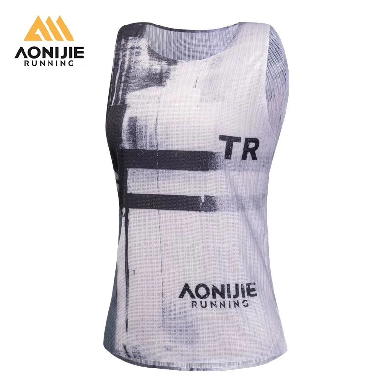 

AONIJIE Women's Running Vest Shirt Sleeveless Summer Fitness Gym Wear Tank Top Quick Dry Racing Marathon Training Sports Vest
