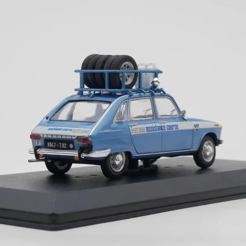 Ixo escala 1:43 16 curso de assistência 1969 veículo de resgate de corrida modelo de carro de liga clássicos lembrança para adultos presente exibição estática