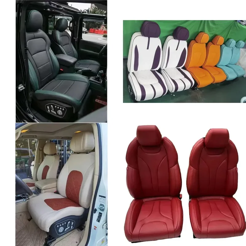 New Style 2 Pieces Set Customized High Quality for Lexus Prado Wrangler Color Customizable Main and Passenger Seats