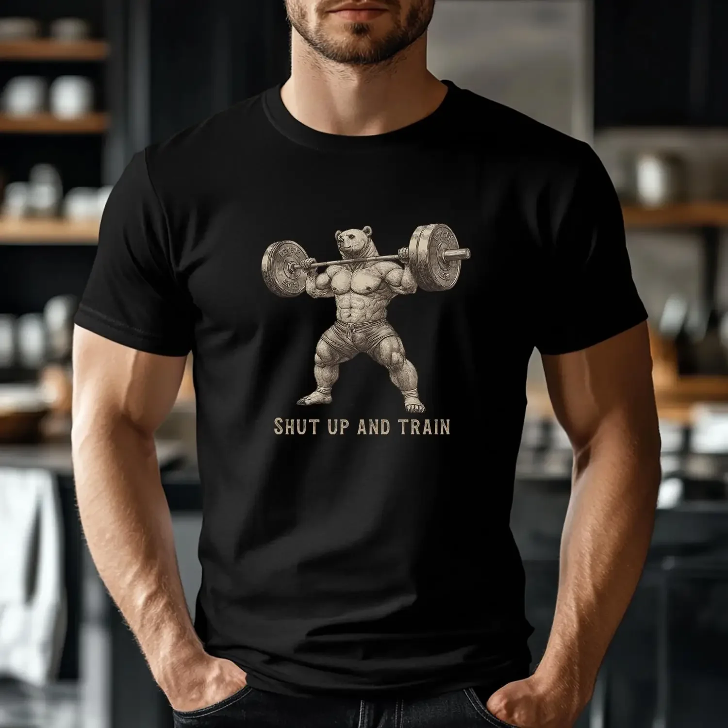 Fitness Bear Funny …