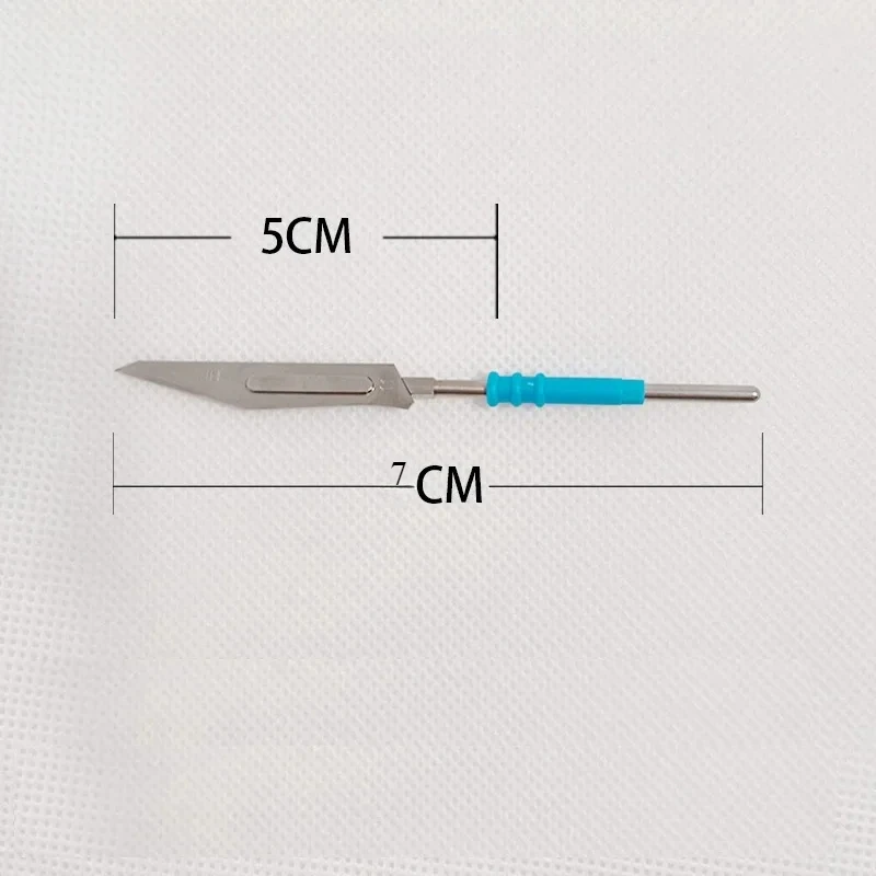 

1-pc Lot Electrocautery Electrocoagulator Active Electrode Tip with Surgical blade Scalpels Reusable