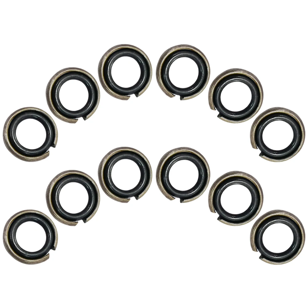 12Sets Wrench Retaining Ring with O-Ring Premium Rubber Material for Impact Wrench 125Mm Drive Smooth Operation Reliable Fit