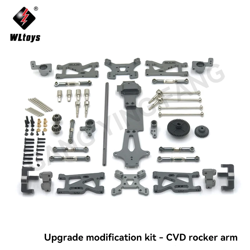 WLtoys 124017 124016 124018 124019 144001 144010 124007 Metal Upgrade Parts Set - Gears Steering Cup Tie Rod Bearing Tire Screw view 4