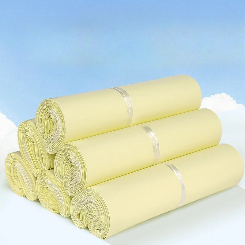 milk-yellow-courier-bag-thickened-waterproof-logistics-packaging-bag-parcel-bag-e-commerce-express-shipping-for-package-sealing