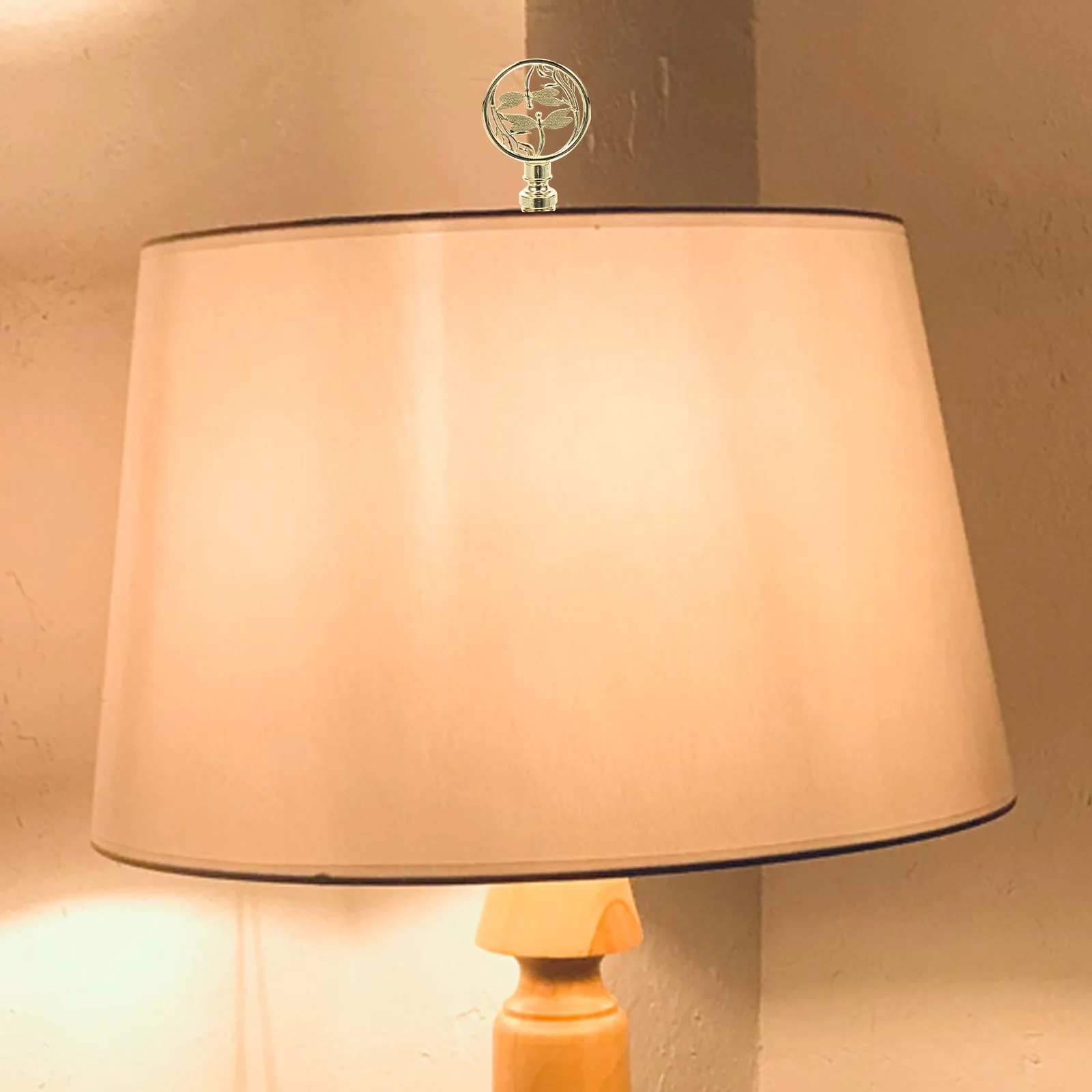 

Finial Replacement Tapped Caps Decorative Light Knob For Lamp Shade Harp Lamp Finials Solid Colorful Decoration Accessories