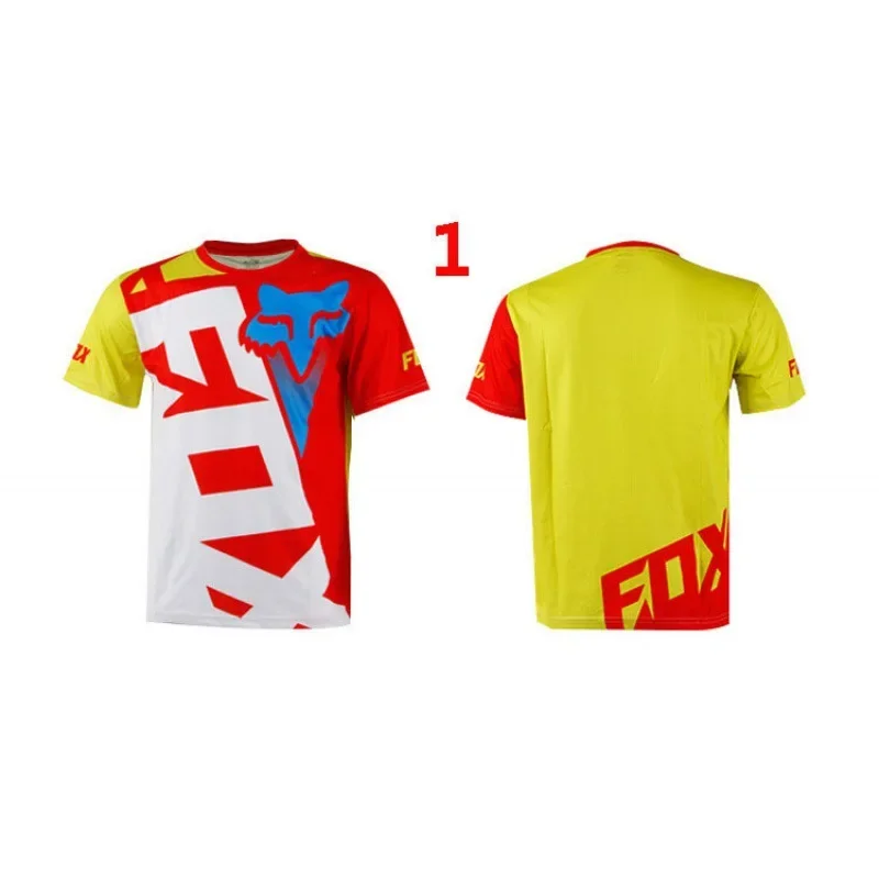 

Summer New Fashion Men's Round Neck Short Sleeve Racing 3D Printed T-shirt Digital Street Harajuku Loose Round Neck Top