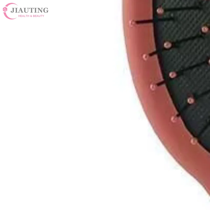 Mini Detangling Hair Brush With Soft Matte Rubber Handle Gentle Scalp Bristles For Curly Hair Massage Daily Travel Use Multi