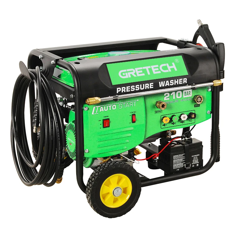 

GRETECH JH21001 car wash mobile 300 bar high power water pressure pro high pressure cleaner for earth moving machines