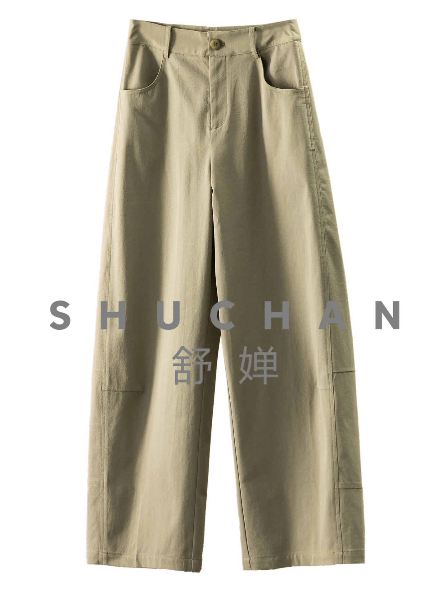 

Высококачественные повседневные брюки-кюлоты с защипами и эффектом похудения, модель 43J9, женские, лето 2026