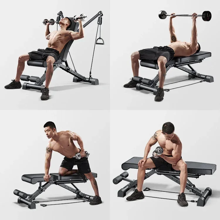 2024 multifuncional haltere banco imprensa casa sit-up assistor equipamentos de fitness cadeira de imprensa de pássaro masculino