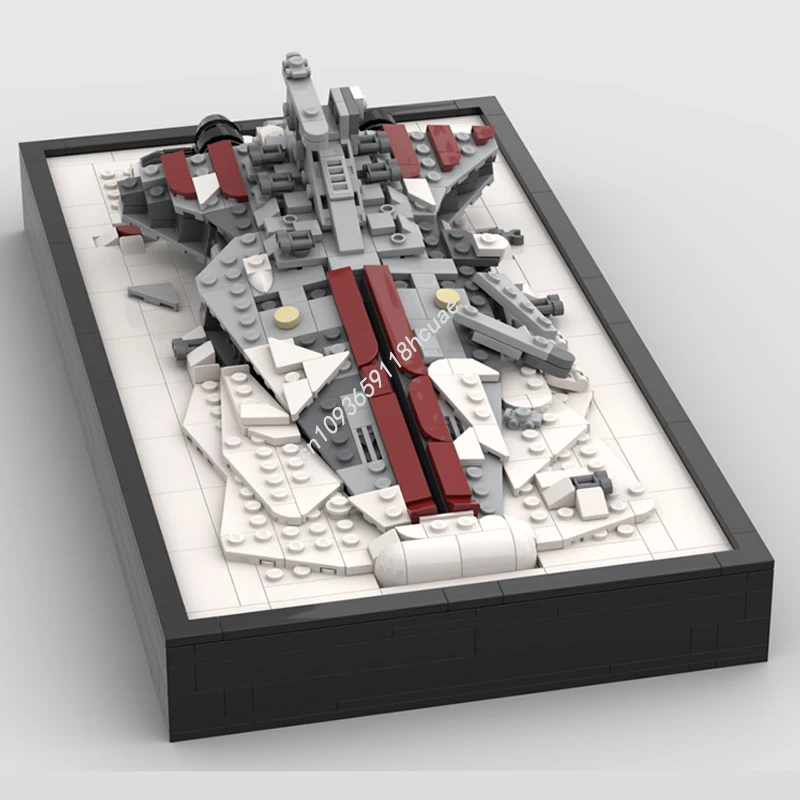 894pcs MOC Victory Death Diorama Star Battle Model Building Blocks Kids Creative Idea Modular Assemble Toys Christmas Gifts