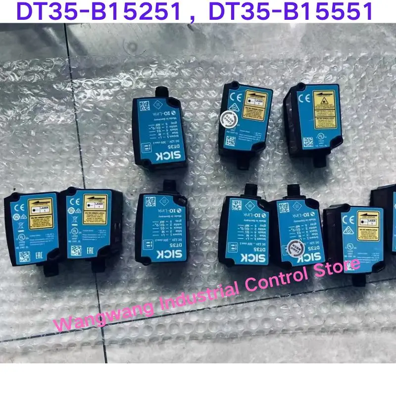 Second-hand test OK , Laser ranging sensor, DT35-B15251，DT35-B15551