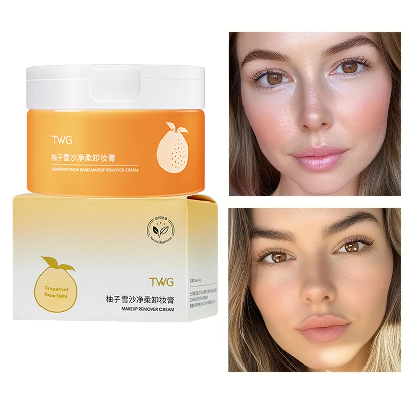 Nettoyant pour le visage au pamplemousse, adapté à la crème nettoyante pour le visage, douce et non irritante, nettoie en douceur le maquillage du visage
