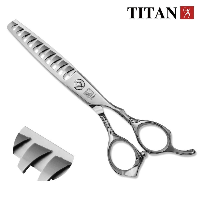 Titan Professional Hairdressing Scissors Hairdressing Thinning Hair Scissors 6.0 Inch Japanese 440c