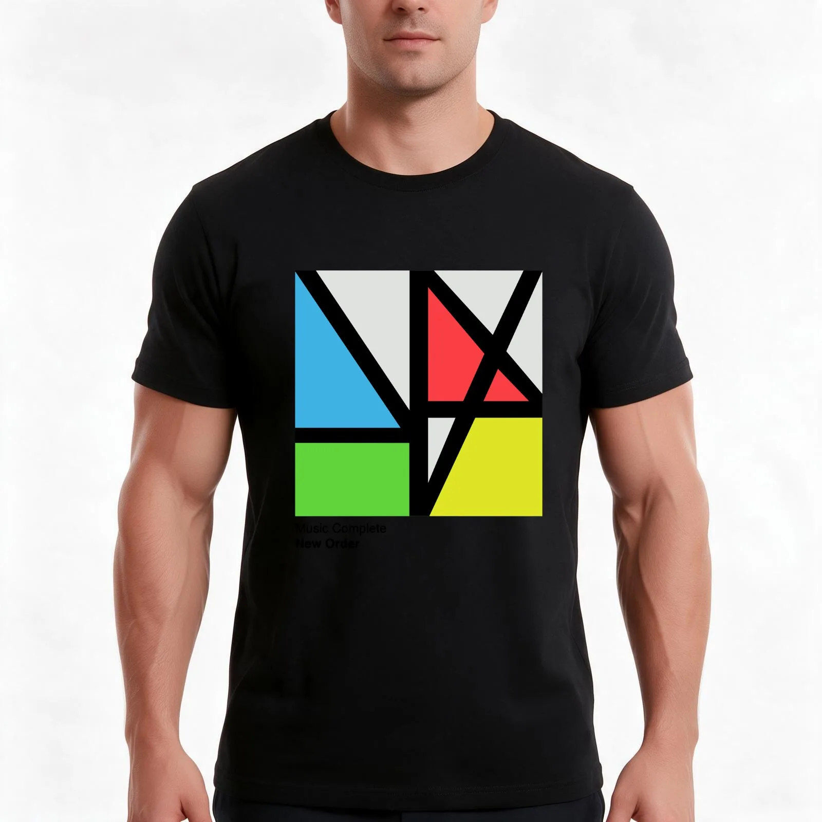 Music Complete, 80S B ri tish alter native rock album cover T-Shirt, Summer Casual Cotton Tee, Oversized Streetwear Tops
