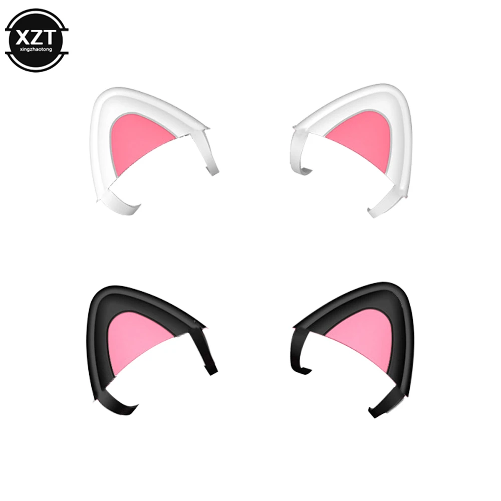 NEW Cute Headphones Accessories Cat Ear Suitable for Headphone Gaming Headsets Attachment Stereo Headset Decoration