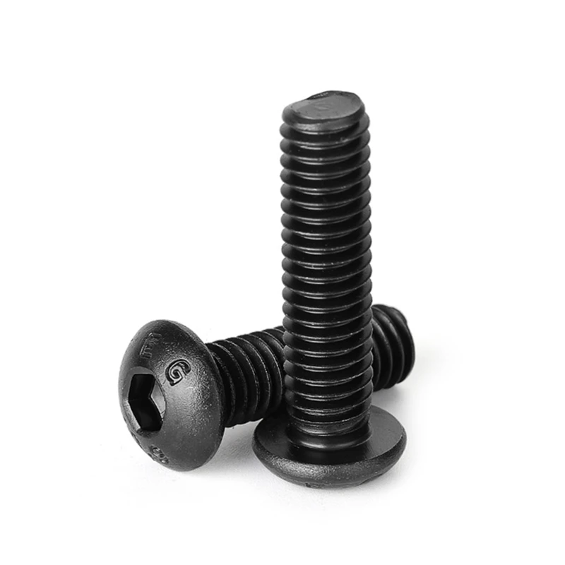 Weiyi UNC BSW Güteklasse 10.9 Hochfeste Schwarze Kohlenstoffstahl-Zoll-Innensechskant-Rundkopfschraube 1/8-40~3/8-16 – Detail 4