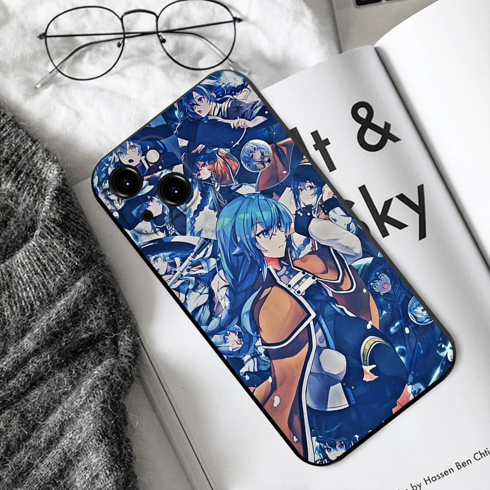 Mushoku Tensei Season 2 Eris Boreas Roxy Elinalise Rudeus Phone Case For iPhone 14 13 12 11 Pro Max Mini XS X XR SE3 2 7 8 Plus